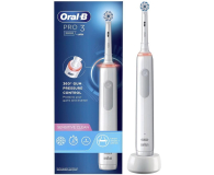 Oral-B SZCZOTECZKA ROTACYJNA PRO 3 3000 SENSITIVE CLEAN BIAŁA - 1457729 - zdjęcie 1